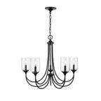 Millennium Lighting 22405-MB Matte Black Chandelier Ceiling Light Image 1