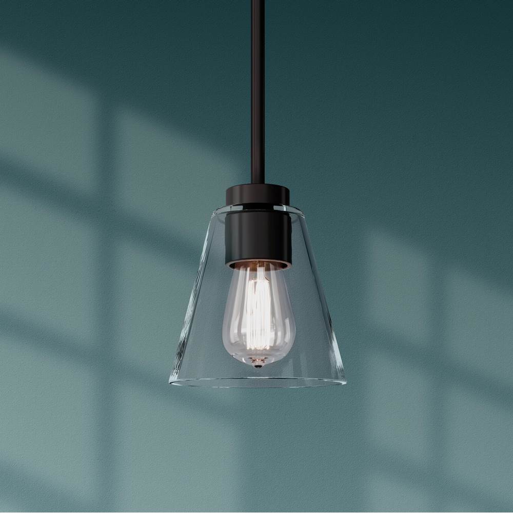 Millennium Lighting 64101-MB Matte Black Strayhan 5.75'' 1-light Mini Pendant - Matte Black Image 3