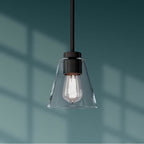 Millennium Lighting 64101-MB Matte Black Strayhan 5.75'' 1-light Mini Pendant - Matte Black Image 3