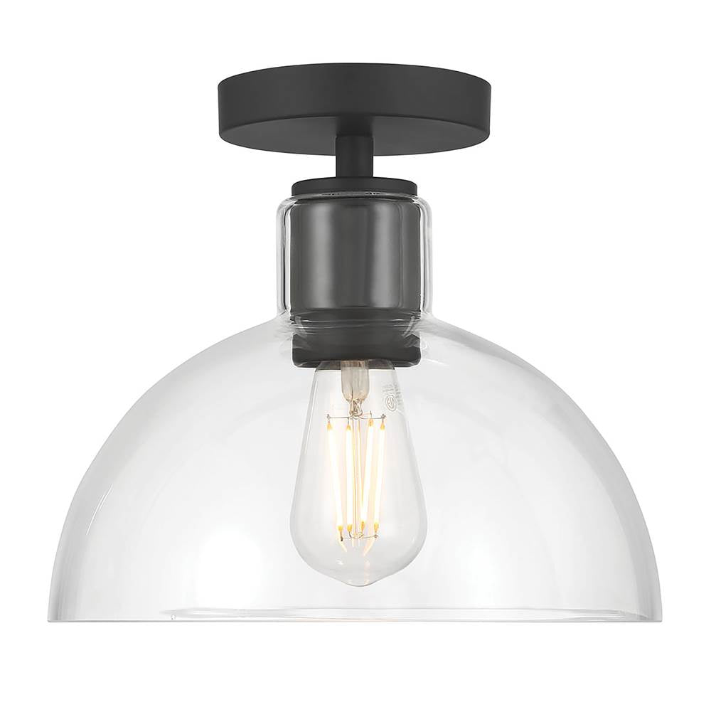 Millennium Lighting Knightsdale 10'' Wide 1-light Semi-flush Mount