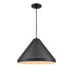 Millennium Lighting RCC13-SB Satin Black Cord Hung Cone Image 1