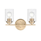 Millennium Lighting 3682-MG Modern Gold Moven 14.25'' Wide 2-light Vanity - Modern Gold Image 6