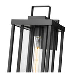 Millennium Lighting 901001-PBK Powder Coated Black Mcdonough 18'' High 1-light Outdoor Wall Lantern - Powder Coated Black Image 4