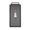 Millennium Lighting 260101-TBK Textured Black Outdoor Wall Sconce Image 1