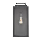 Millennium Lighting 260101-TBK Textured Black Outdoor Wall Sconce Image 1
