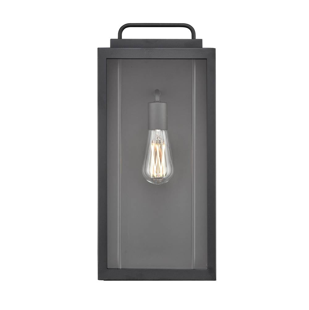 Millennium Lighting 260101-TBK Textured Black Outdoor Wall Sconce Image 1