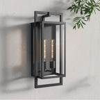 Millennium Lighting 270102-TBK Textured Black Outdoor Wall Sconce Image 2