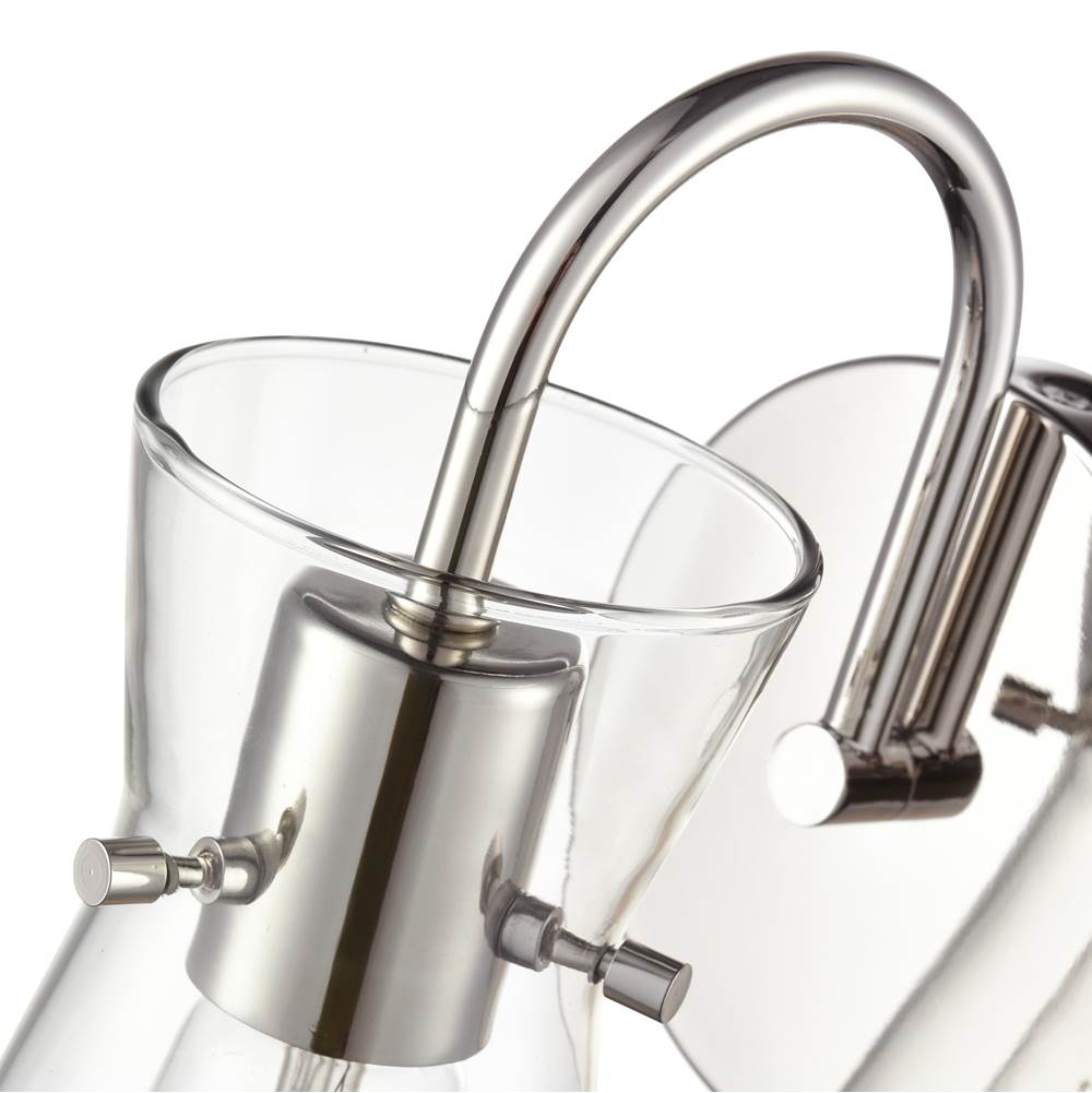 Millennium Lighting 21001-PN Polished Nickel Camellia 4.75'' Wide 1-light Vanity - Polished Nickel Image 5