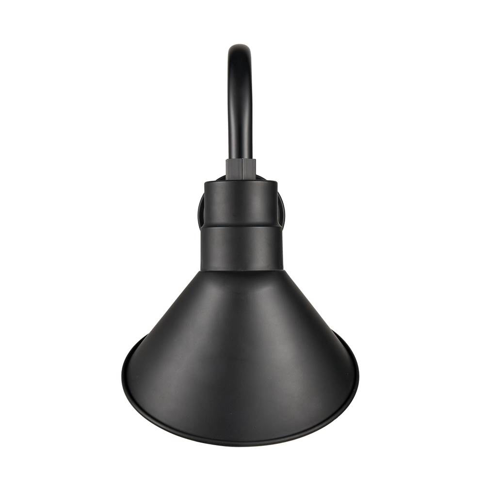 Millennium Lighting LEDRAS10-SB Satin Black Led Angle Shade Image 3