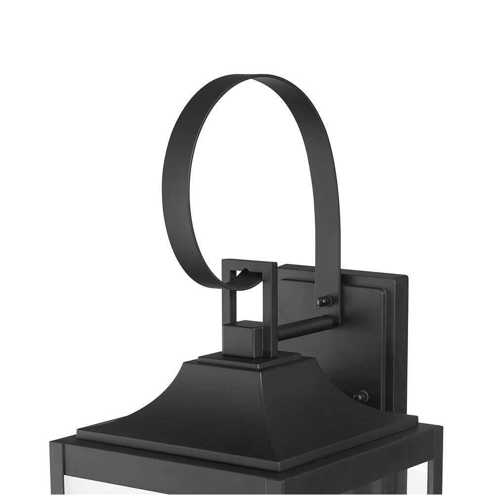 Millennium Lighting 402203-PBK Powder Coated Black Halston 28'' High 3-light Outdoor Lantern Image 6
