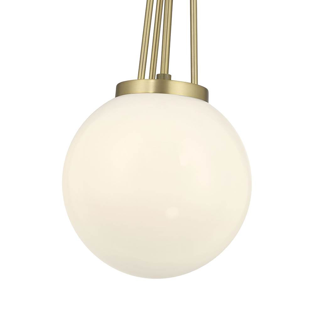 Millennium Lighting 65101-VB Vintage Brass Vellin 10'' Wide 1-light Pendant Image 5