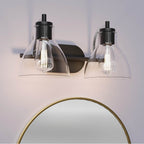 Millennium Lighting 6202-MB Matte Black Knightsdale 17.5''  2-light Vanity - Matte Black Image 4