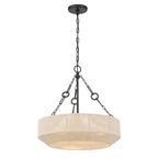 Millennium Lighting 206103-MB Matte Black Tresselle 20'' Wide 3-light Pendant Image 1