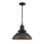 Millennium Lighting 81103-PBK Powder Coated Black Outdoor Hanging Lantern Image 1