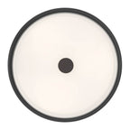 Millennium Lighting 23203-MB Matte Black Ardezia 11.75'' Wide 3-light Flush Mount Image 6