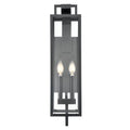 Millennium Lighting 280002-TBK Textured Black Outdoor Wall Sconce Image 1