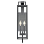 Millennium Lighting 280002-TBK Textured Black Outdoor Wall Sconce Image 1