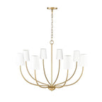 Millennium Lighting 29908-VB Vintage Brass Chandelier Ceiling Light Image 5