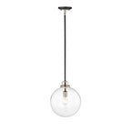 Millennium Lighting 9202-MB/MG Matte Black Modern Gold Pendant Light Image 2