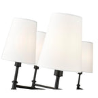 Millennium Lighting 16108-MB Matte Black Adorra 30'' Wide 8-light Chandelier - Matte Black Image 5