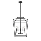 Millennium Lighting Nellita 18'' Wide 5-light Pendant - Matte Black