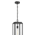 Millennium Lighting 902301-PBK Powder Coated Black Alpharetta 7.5'' 1-light Outdoor Hanging Lantern - Powder Coated Black Image 4