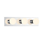 Millennium Lighting 96103-CH Chrome Bellisse 18'' Wide 3-light Bath Bar Image 1