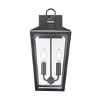 Millennium Lighting 7912-PBK Powder Coated Black Outdoor Wall Sconce Image 1