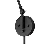 Millennium Lighting 11001-MB Matte Black Swing Arm Sconce Light Image 6