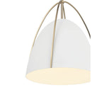 Millennium Lighting 69201-MW/MG Matte White Pomelle  13.75'' Wide 1-light Pendant Image 7
