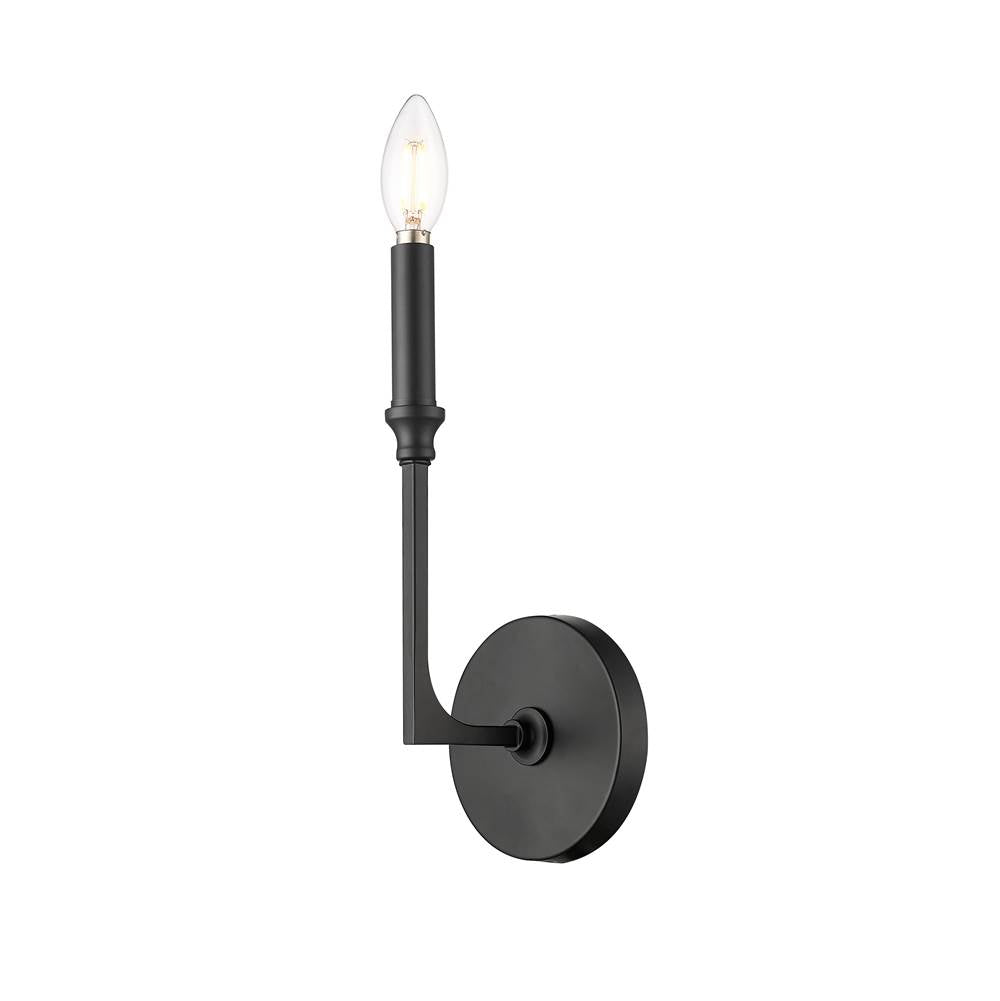 Millennium Lighting 25301-MB Matte Black Azara 12'' High 1-light Wall Sconce - Matte Black Image 1
