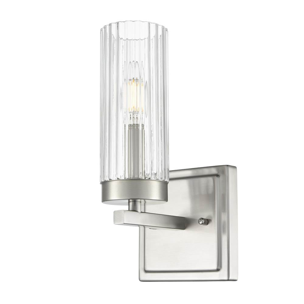 Millennium Lighting 46001-BN Brushed Nickel Iversen 5'' Wide 1-light Vanity - Brushed Nickel Image 1