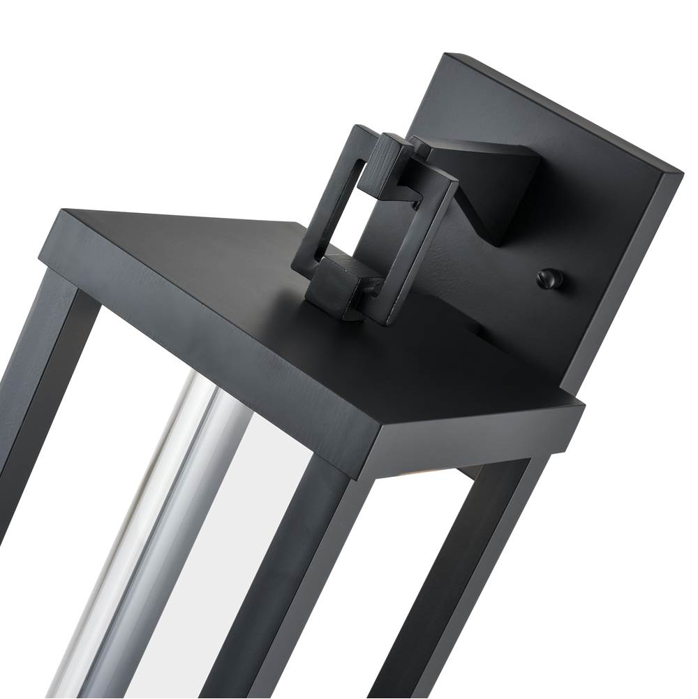 Millennium Lighting 89102-PBK Powder Coated Black Led Outdoor Wall Sconce Image 3