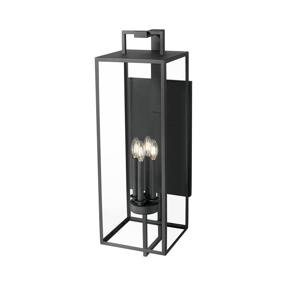 Millennium Lighting 280004-TBK Textured Black Lamont 34'' High 4-light Outdoor Wall Sconce - Textured Black Image 1
