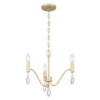 Millennium Lighting 205103-AGSI  Aureline 17.25'' Wide 3-light Chandelier Image 1