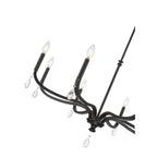 Millennium Lighting 220108-MB Matte Black Viremont 36'' Wide 8-light Chandelier Image 5