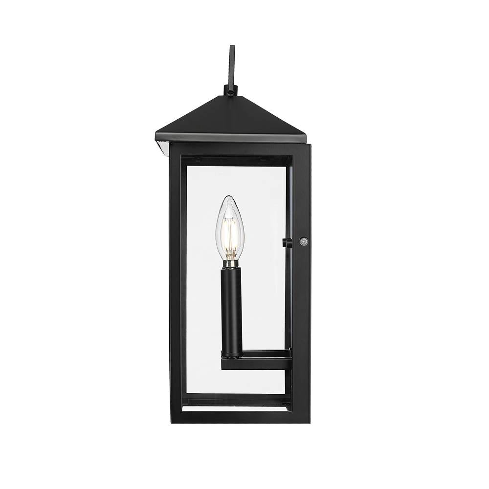 Millennium Lighting 198002-PBK Powder Coated Black Munger 16.5'' High 2-light Outdoor Wall Sconce - Powder Coated Black Image 6