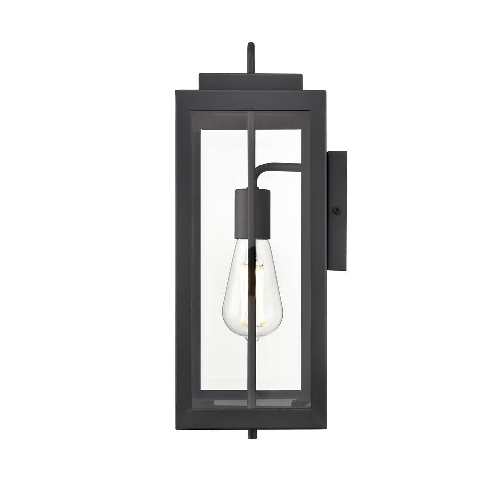 Millennium Lighting 260001-TBK Textured Black Outdoor Wall Sconce Image 4