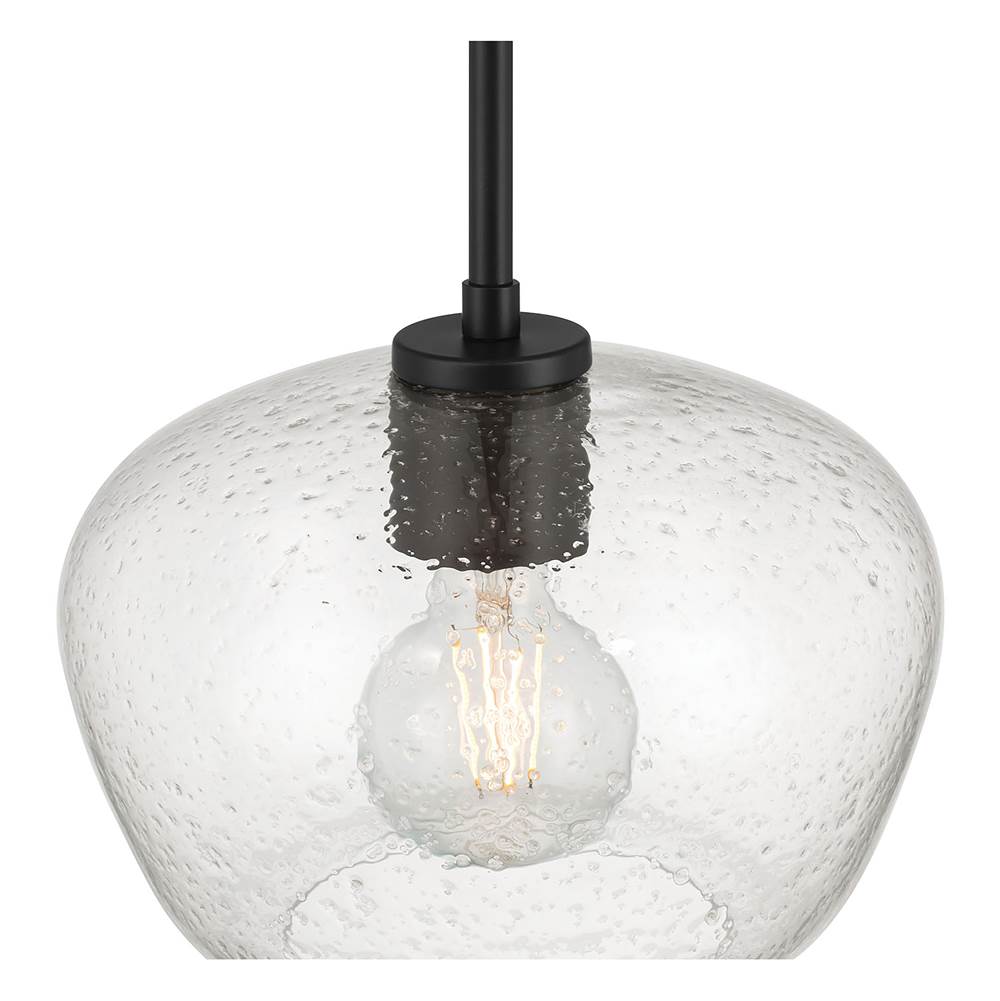Millennium Lighting 203101-MB Matte Black Pomari 9.75'' Wide 1-light Pendant Image 6