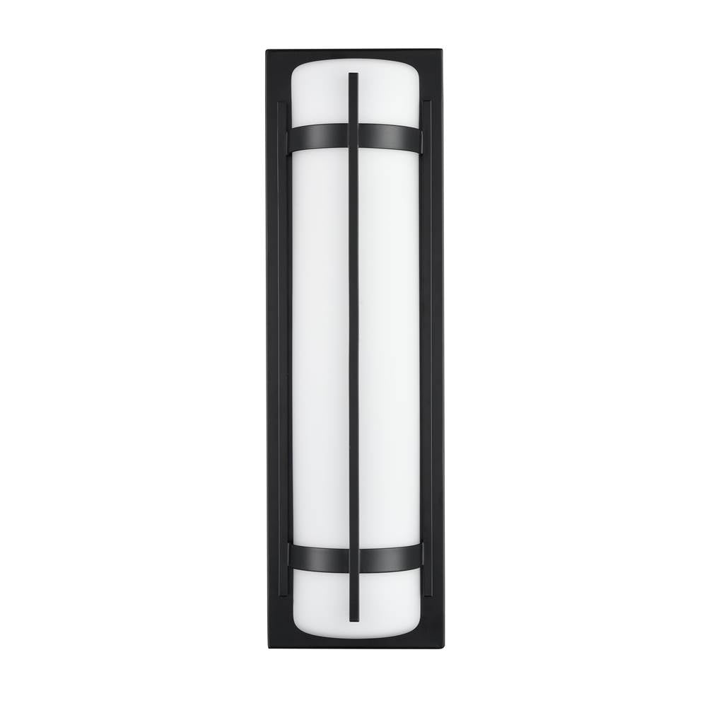 Millennium Lighting 76101-PBK Powder Coated Black Outdoor Wall Sconce Led Image 1