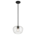 Millennium Lighting 203101-MB Matte Black Pomari 9.75'' Wide 1-light Pendant Image 1