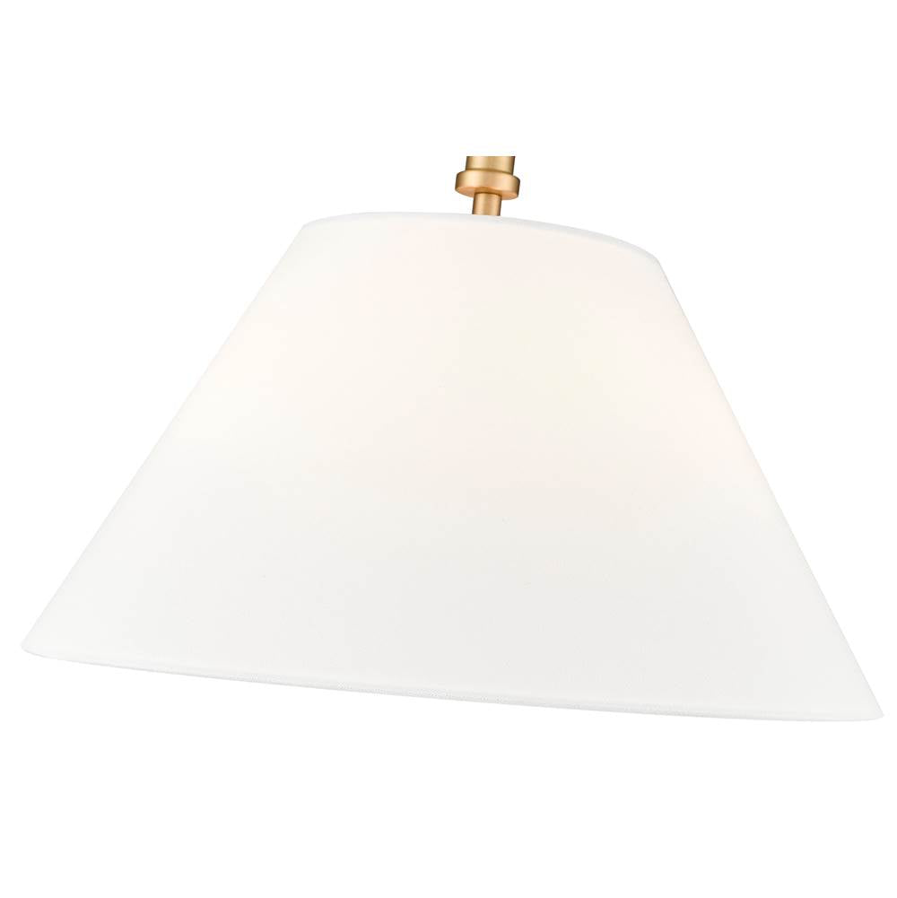 Millennium Lighting 16403-VB Vintage Brass Adorra 16'' Wide 3-light Semi Flush - Vintage Brass Image 3
