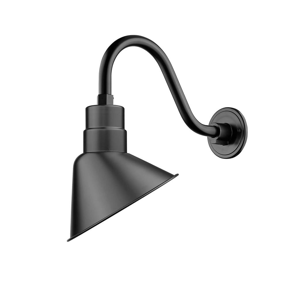 Millennium Lighting UA10-SBL Satin Black Wall Sconce Image 2