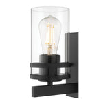 Millennium Lighting 91021-MB Matte Black Lunden  9.25'' High 1-light Wall Sconce Image 6