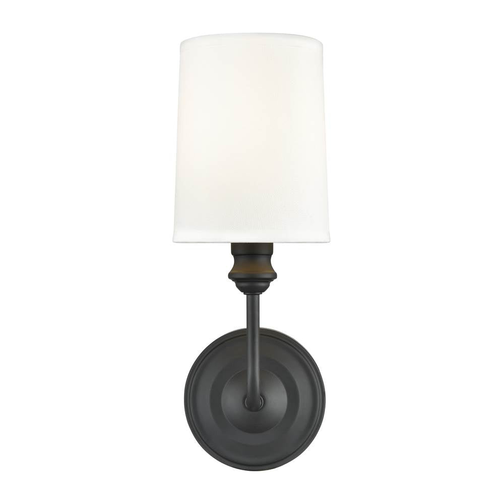 Millennium Lighting 99801-MB Matte Black Wall Sconce Image 1