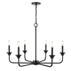 Millennium Lighting 97326-MB Matte Black Chandelier Ceiling Light Image 5
