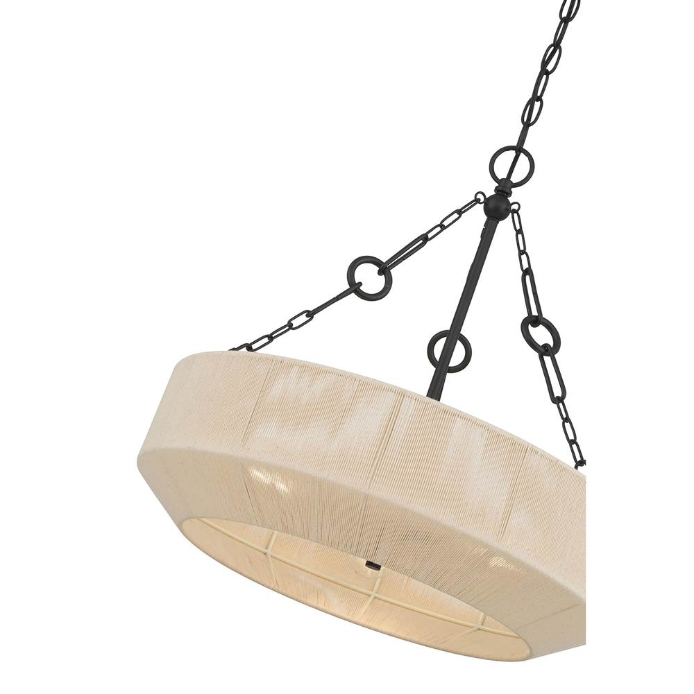 Millennium Lighting 206103-MB Matte Black Tresselle 20'' Wide 3-light Pendant Image 5