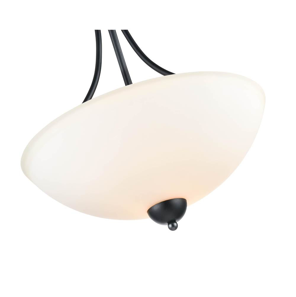 Millennium Lighting 9802-MB Matte Black 2 Light Pendant Image 2