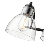 Millennium Lighting 6203-MB Matte Black Knightsdale 25.25'' 3-light Vanity - Matte Black Image 5