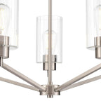 Millennium Lighting 9515-BN Brushed Nickel Beverlly 26'' Wide 5-light Chandelier - Brushed Nickel Image 6